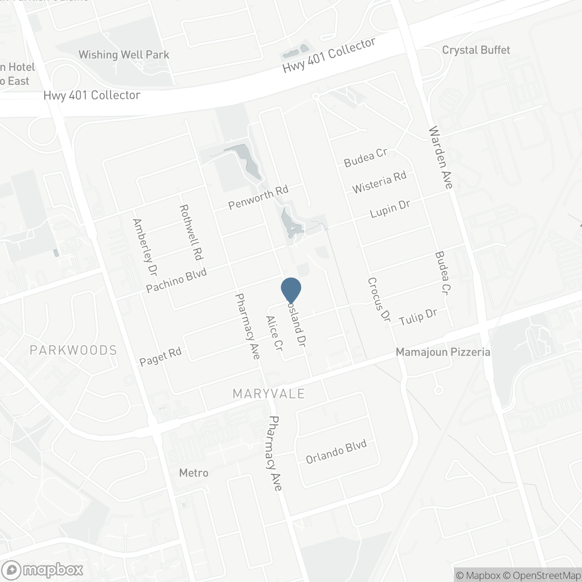 47 CROSLAND DRIVE, Toronto, Ontario M1R 4M9